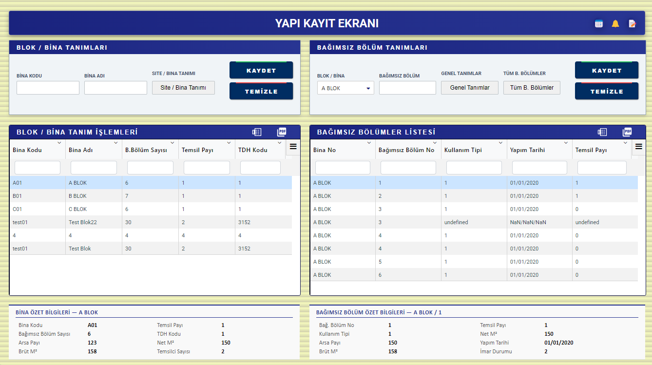 Fatura Takip Ekranı